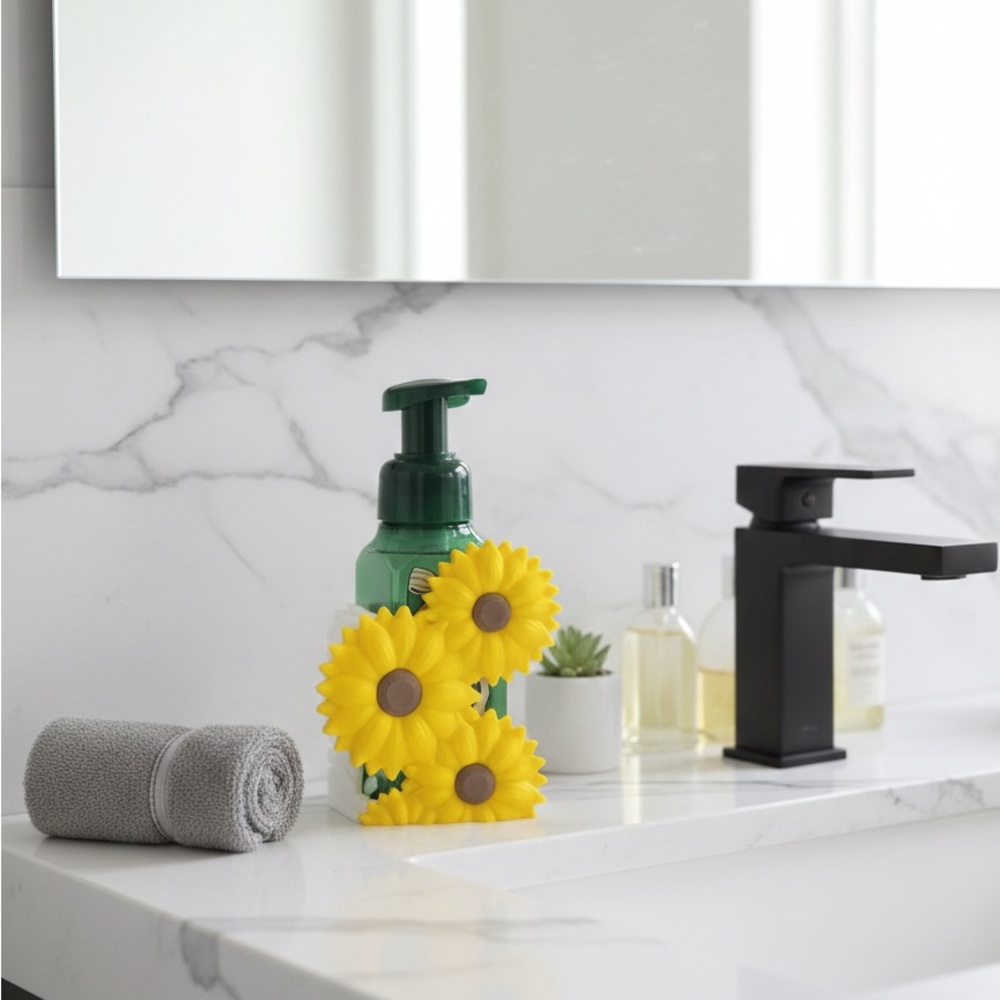 Sunflower Foam Soap Holder